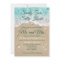 Beach Waves Sandy Toes Salty Kisses Wedding Invite