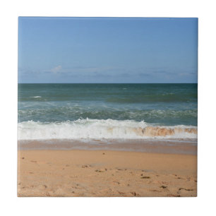 Beach Waves Seashore Seascape Ceramic Tile