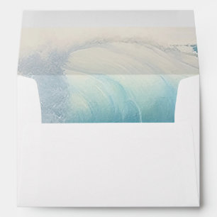 Beach Waves theme Painting Envelope