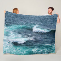 Beach Waves Throw Blanket