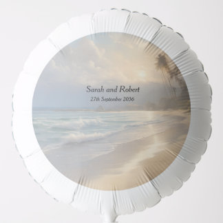Beach Wedding Balloon