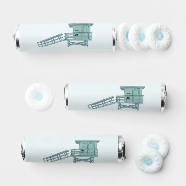 beach wedding  breath savers® mints (Assorted)