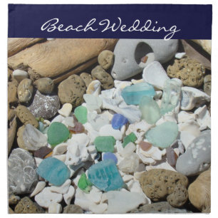Beach Wedding cloth napkins Summer Wedding