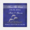 Beach wedding dolphin "save the date"