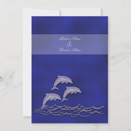 Beach wedding elegant party theme personalized invites