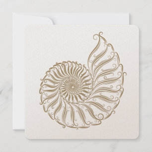 Beach Wedding, etc. Your Choice Background  - SRF Invitation