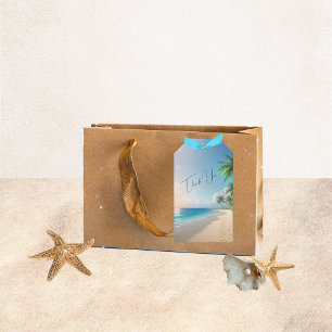 Beach Wedding Favor Tags