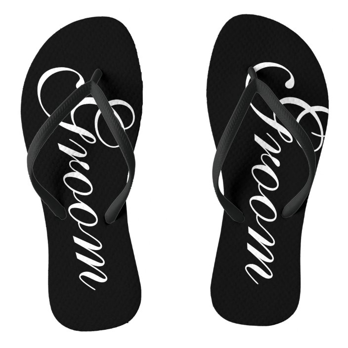 beach wedding flip flops for bride