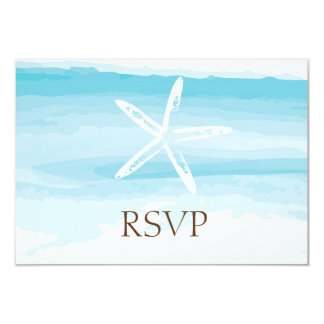 Beach Wedding ı RSVP Card