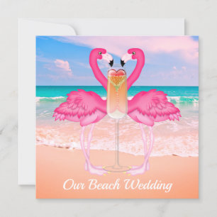 Beach Wedding Invitation