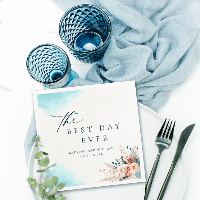 Beach Wedding Napkins (Creator Uploaded)
