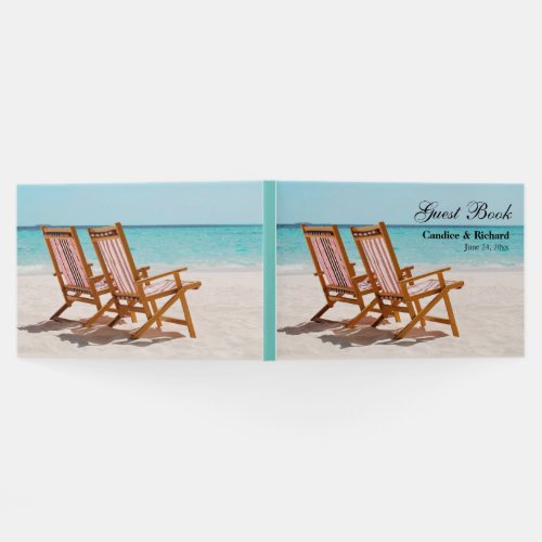 Beach Wedding or Beach House Guest Book