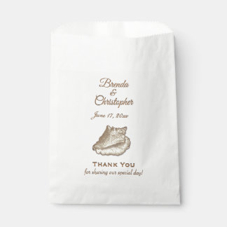 Beach Wedding Personalized Thank You Favor Bag