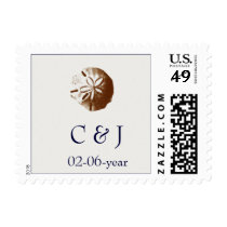 beach wedding Postage