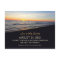 beach wedding save the date postcards