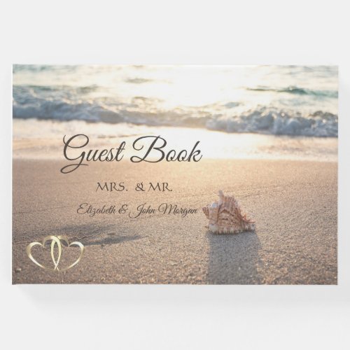 Beach WeddingSeashell Guest Book