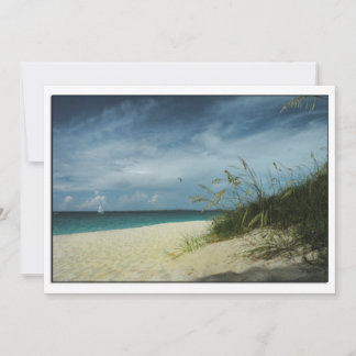 Beach Wedding Shower Invitation