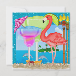 Beach Wedding - SRF Invitation