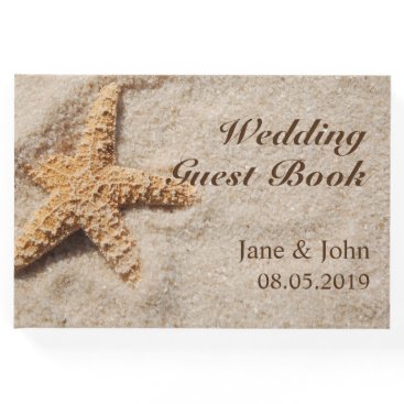 Beach Wedding Starfish Guest Book Beach Wedding Starfish Guest Book