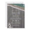 Beach Wedding Starfish & Waves Rustic Wood