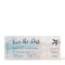 Beach Wedding Sunset Boarding Pass Save the Date