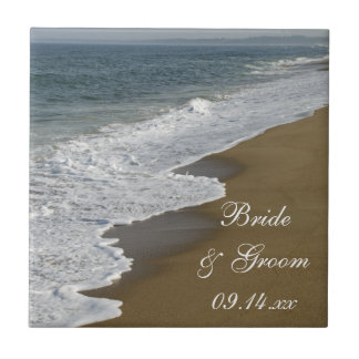 Beach Wedding Tile