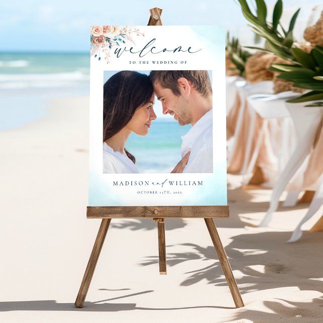 Beach Wedding Welcome Sign (Creator Uploaded)