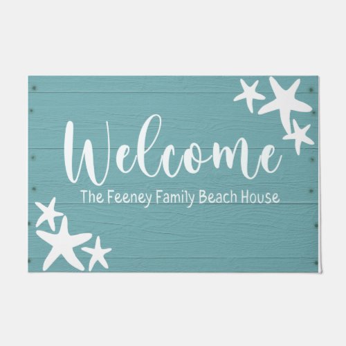 Beach Welcome Door Mat Ocean Themed Front Doormat