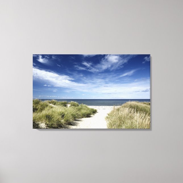 Beach, Welfleet MA Canvas Print (Front)
