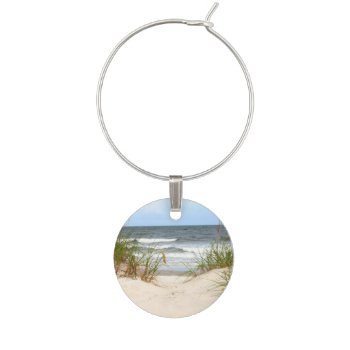 Beach Wine Charm by CarriesCamera at Zazzle