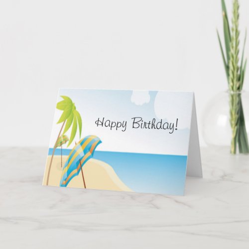 Beach Wishes Card