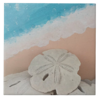 Beach Wishes Ceramic Tile