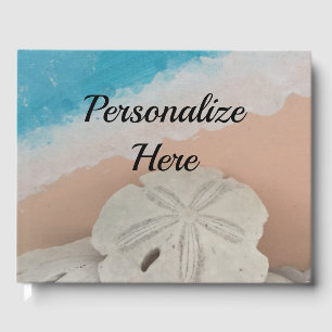 Beach Wishes Seashells Guest Book