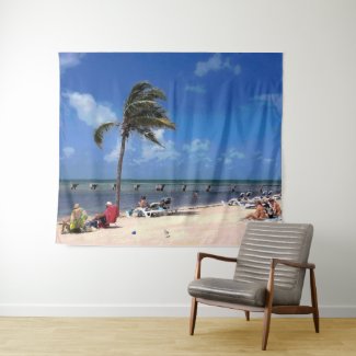 Beach with Coconut Palm