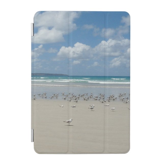Beach with Seagulls iPad Mini Cover (Front)