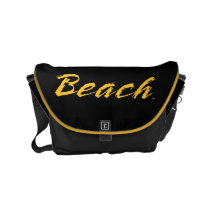 Beach Wordmark Small Messenger Bag