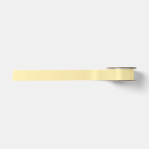 Beach Yellow Colored Satin Ribbon