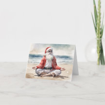 Beach Yoga Relaxed Zen Santa