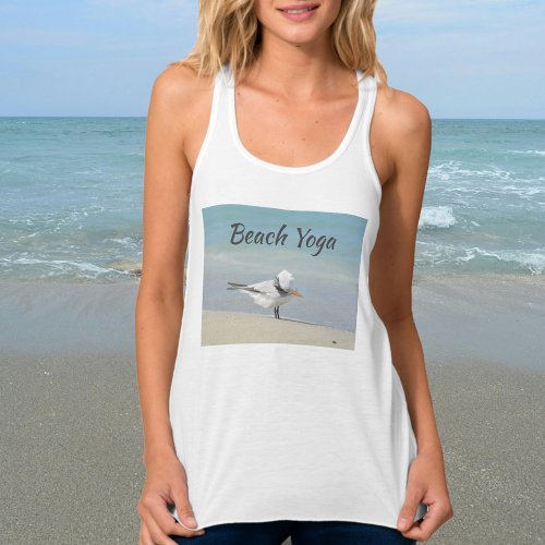 Beach Yoga Seabird Beach Tank Top