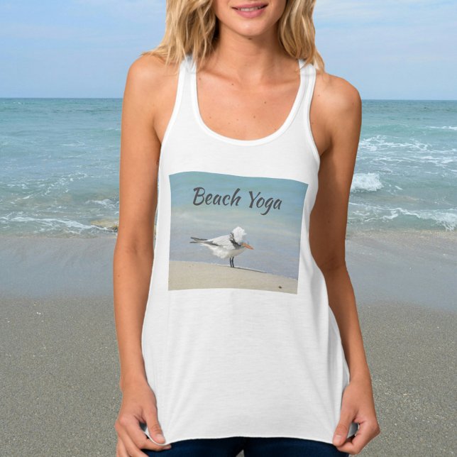 Beach Yoga Seabird Beach Tank Top (Creator Uploaded)