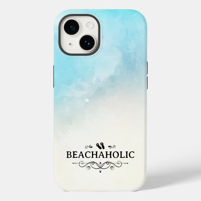 Beachaholic Beach Case-Mate iPhone Case (Back)
