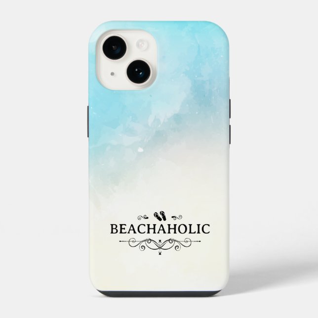 Beachaholic Beach Iphone Case (Back)