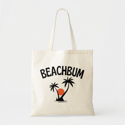 Beachbum  Beach Summer   Tote Bag