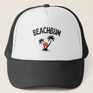 Beachbum Beach Summer Trucker Hat