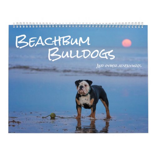 Beachbum Bulldogs and other adventures Calendar