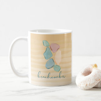 Beachcomber Sea glass Coffee Mug