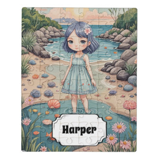 Beachcomber's Bliss Personalized Jigsaw Puzzle