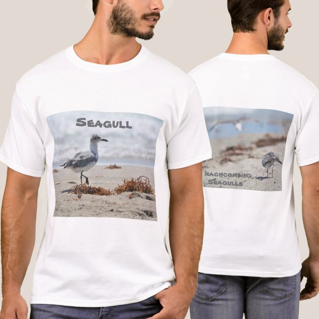 Beachcombing Seagulls T-Shirt (Creator Uploaded)