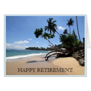 beached trees oversized card