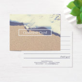 beached wave comment card (Desk)
